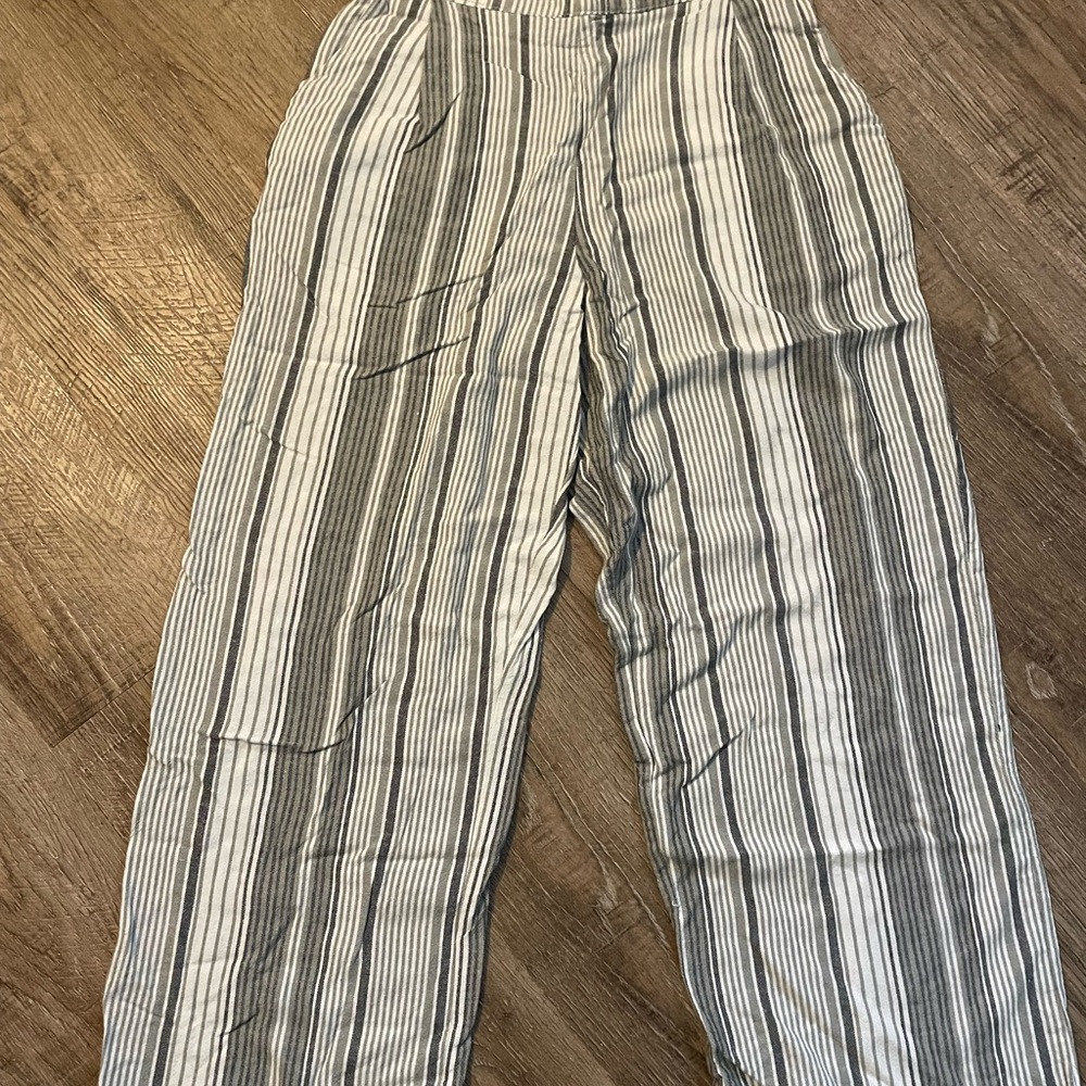 Striped Gray Men's Pants